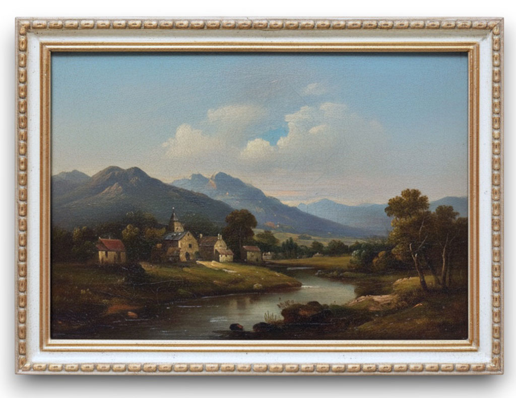 Aighion Sculpté gaudron or ivoire