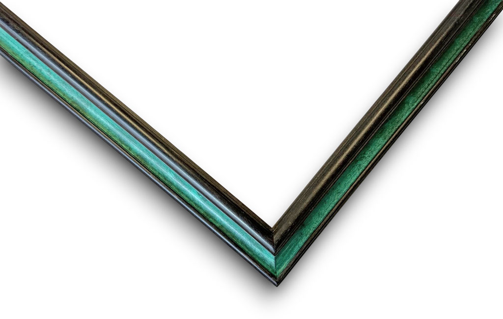 Alix Boudins noirs gorge oléo vert