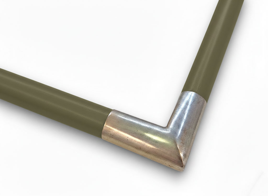 Méplat 25 Couleur angles or blanc