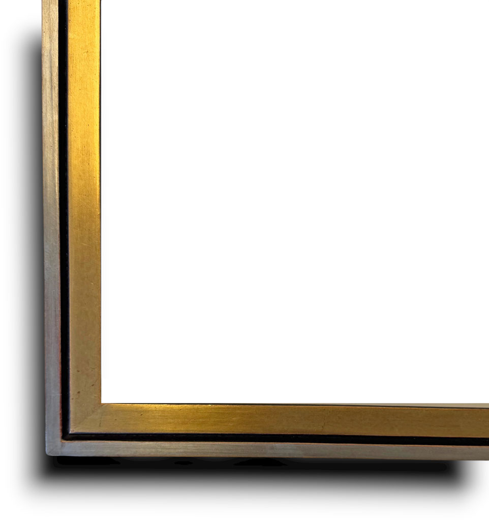 Arcobaleno 35, Bimétal devant or creux couleur