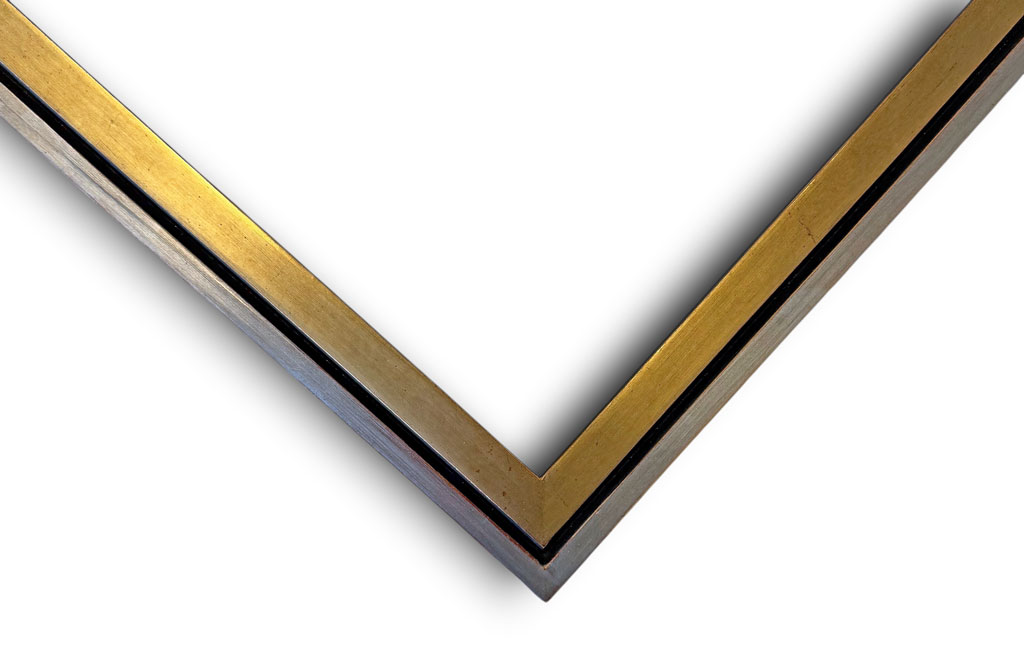 Arcobaleno 35, Bimétal devant or creux couleur