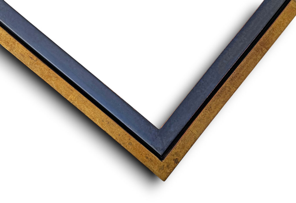 Arcobaleno 50 Filet devant couleur plat ext or fin oxydé