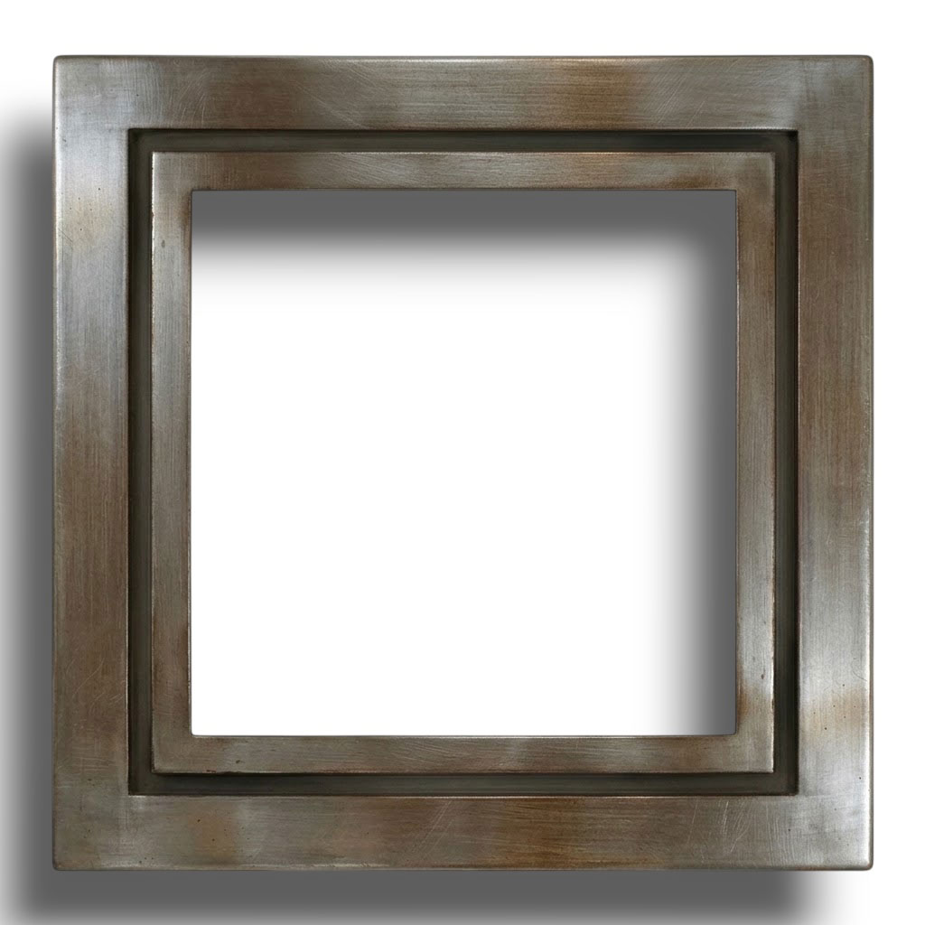 Nysos 70 Argent rainure et dos taupe